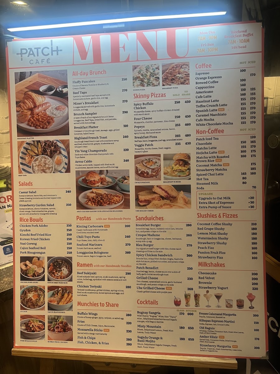 Patch Cafe Photo Menu 10