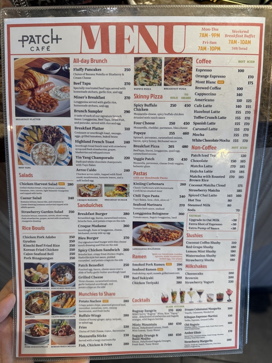 Patch Cafe Photo Menu 4