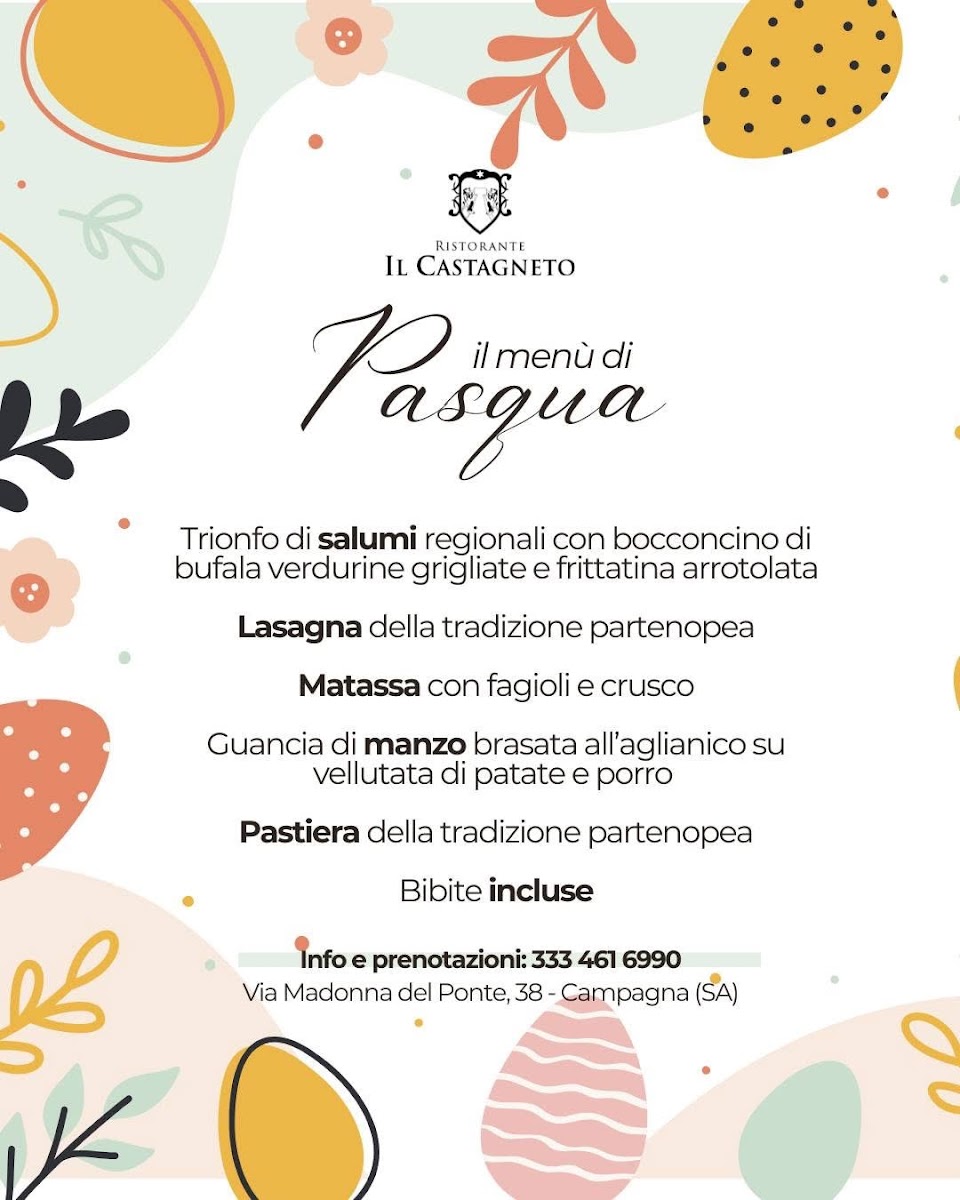 Ristorante Il Castagneto Photo Menu 2