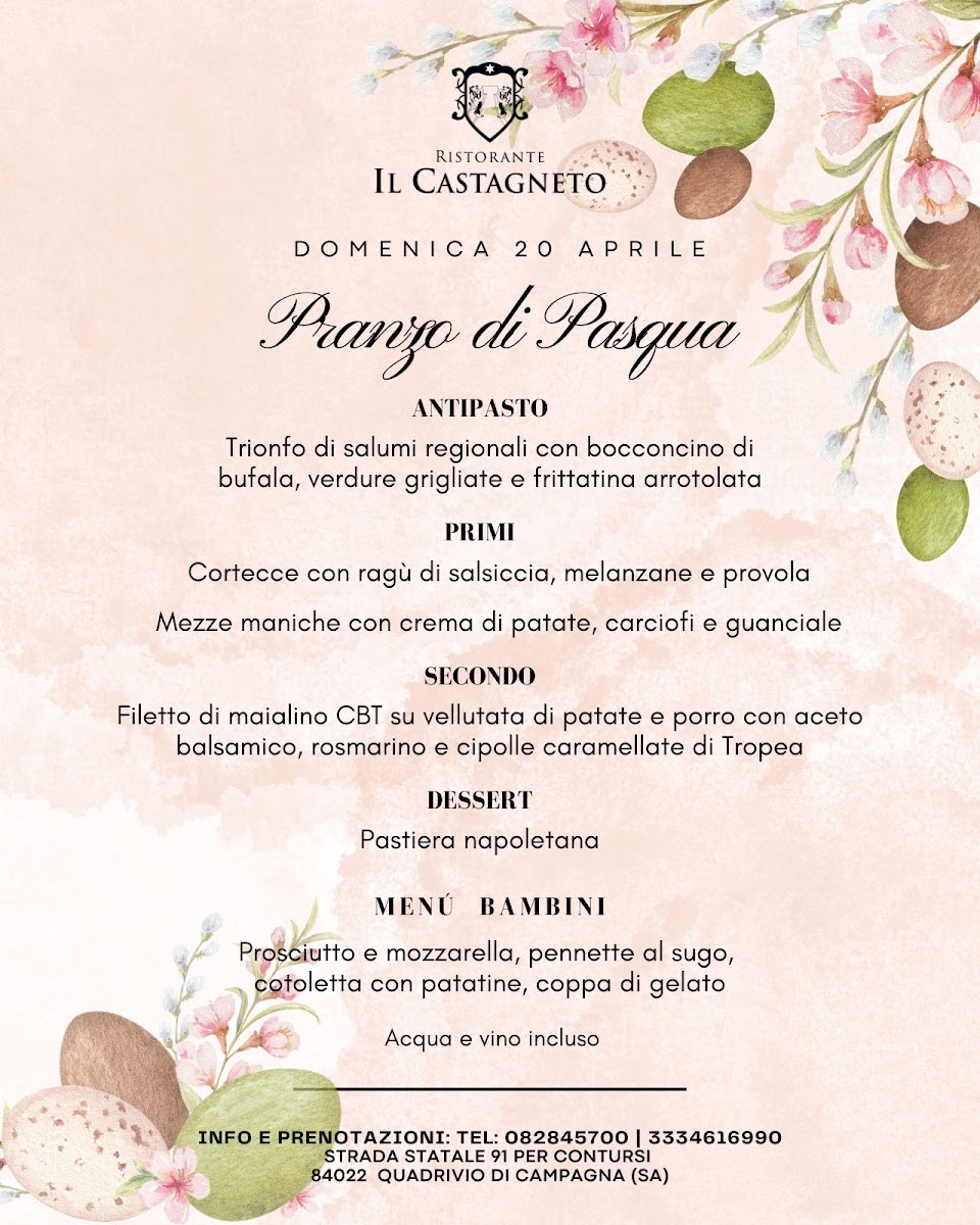 Ristorante Il Castagneto Photo Menu 3