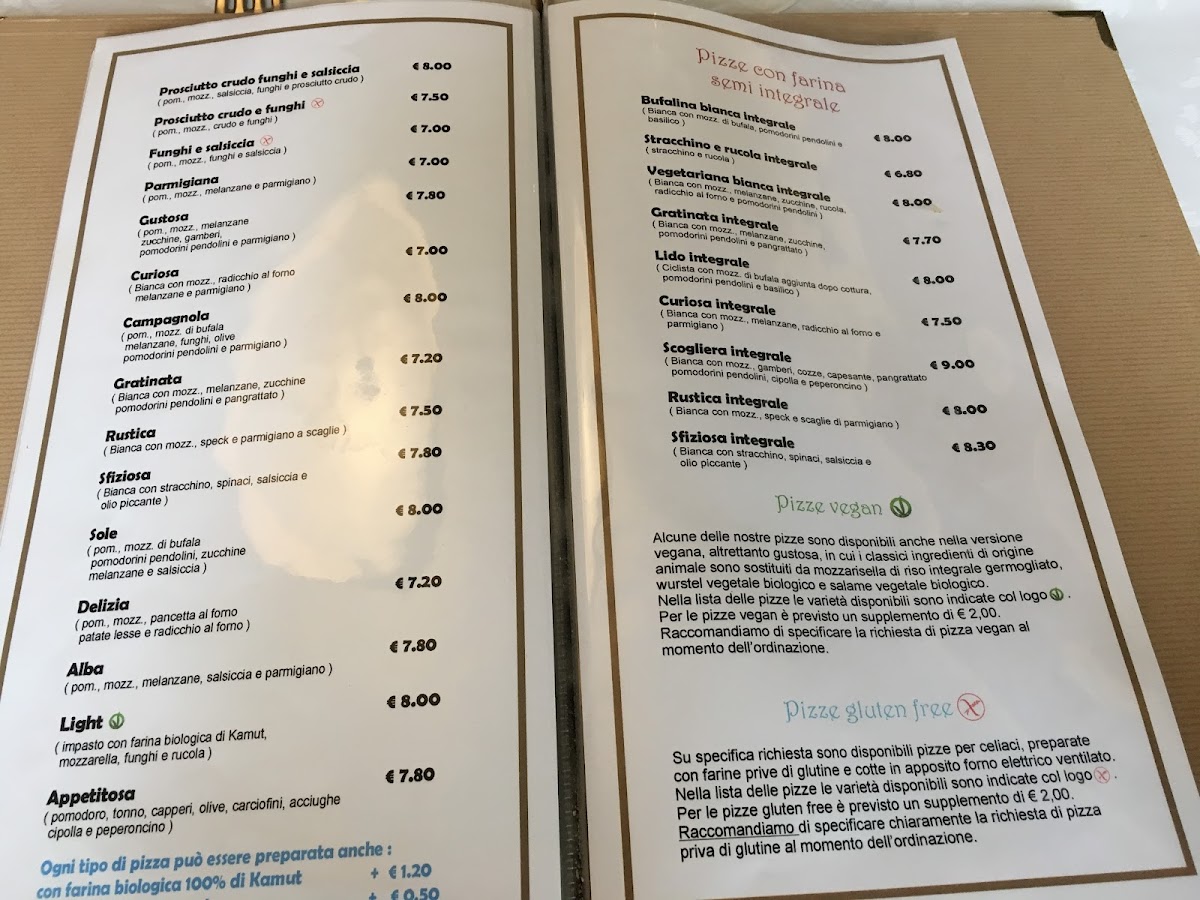 Ristorante Pizzeria Orfeo Photo Menu 10
