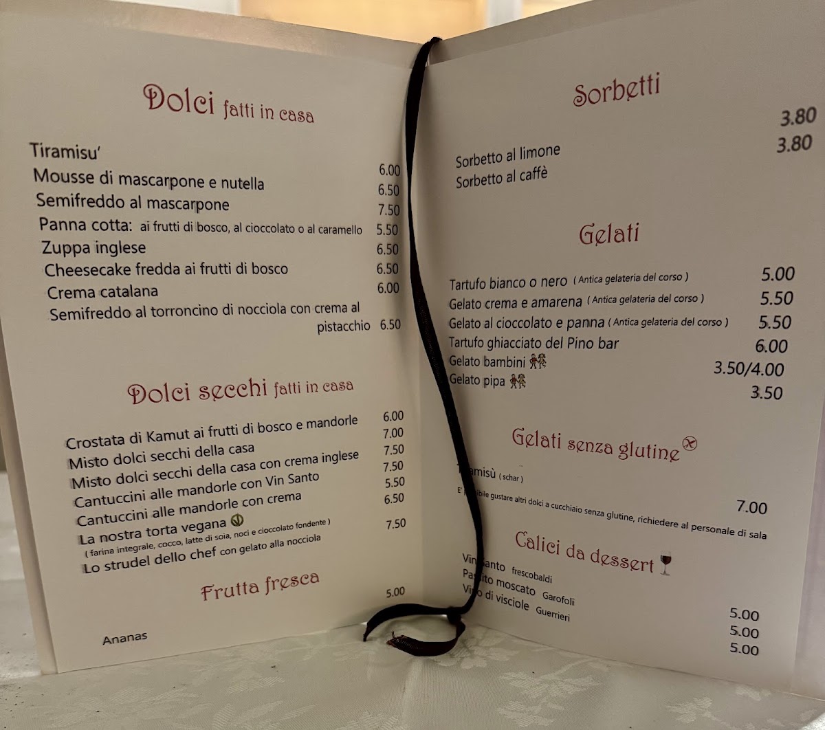 Ristorante Pizzeria Orfeo Photo Menu 3