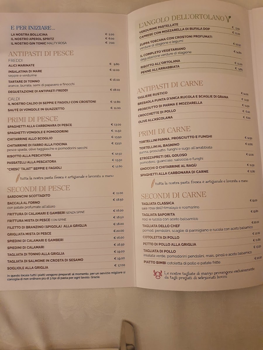 Ristorante Pizzeria Orfeo Photo Menu 7