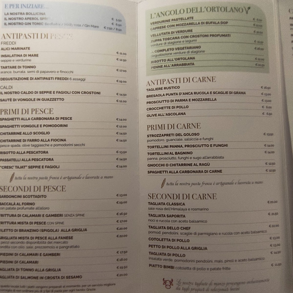 Ristorante Pizzeria Orfeo Photo Menu 9
