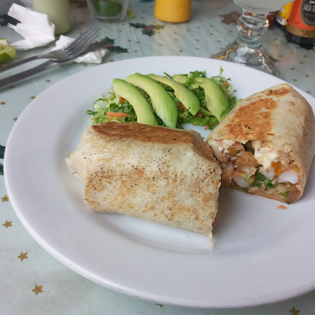 Burritas Octopus Shrimp Smoked Marlin