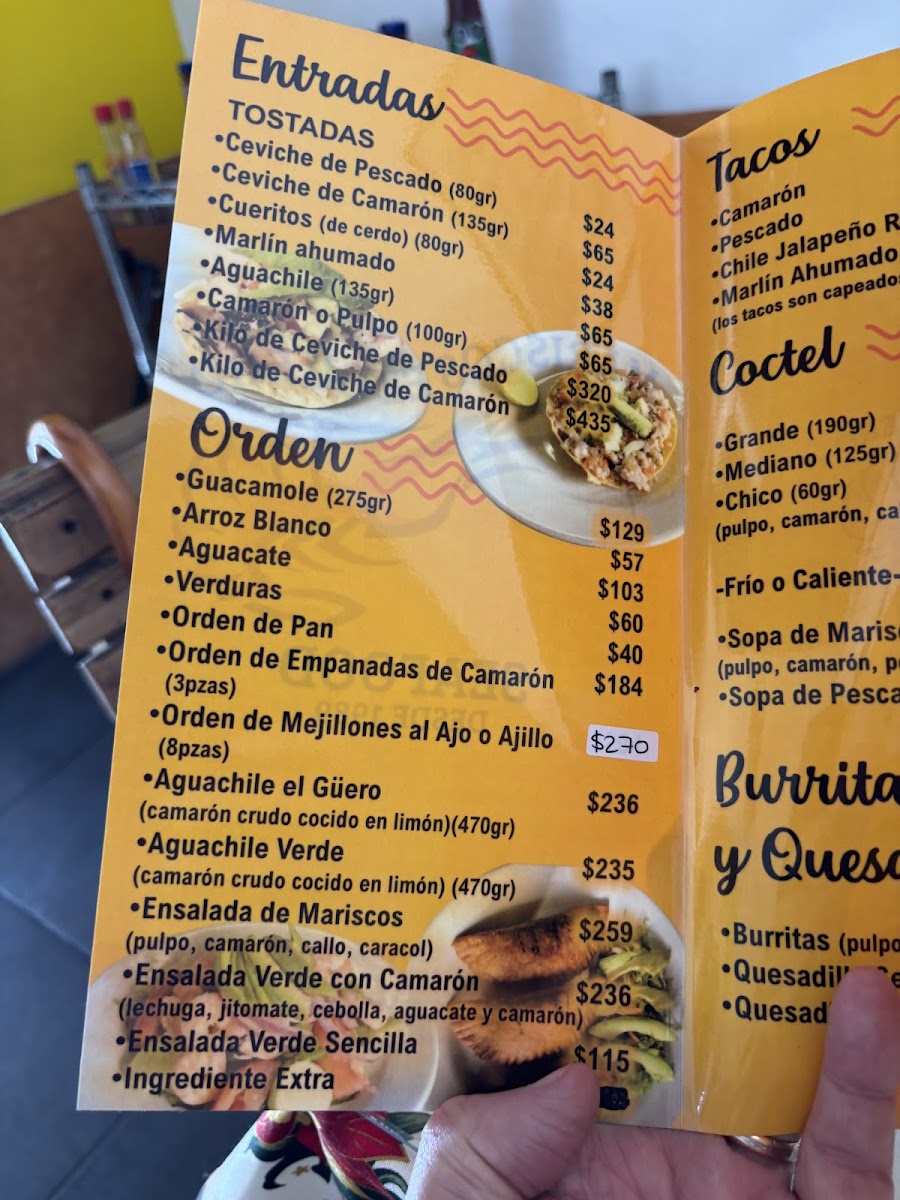 Mariscos el Guero Photo Menu 6