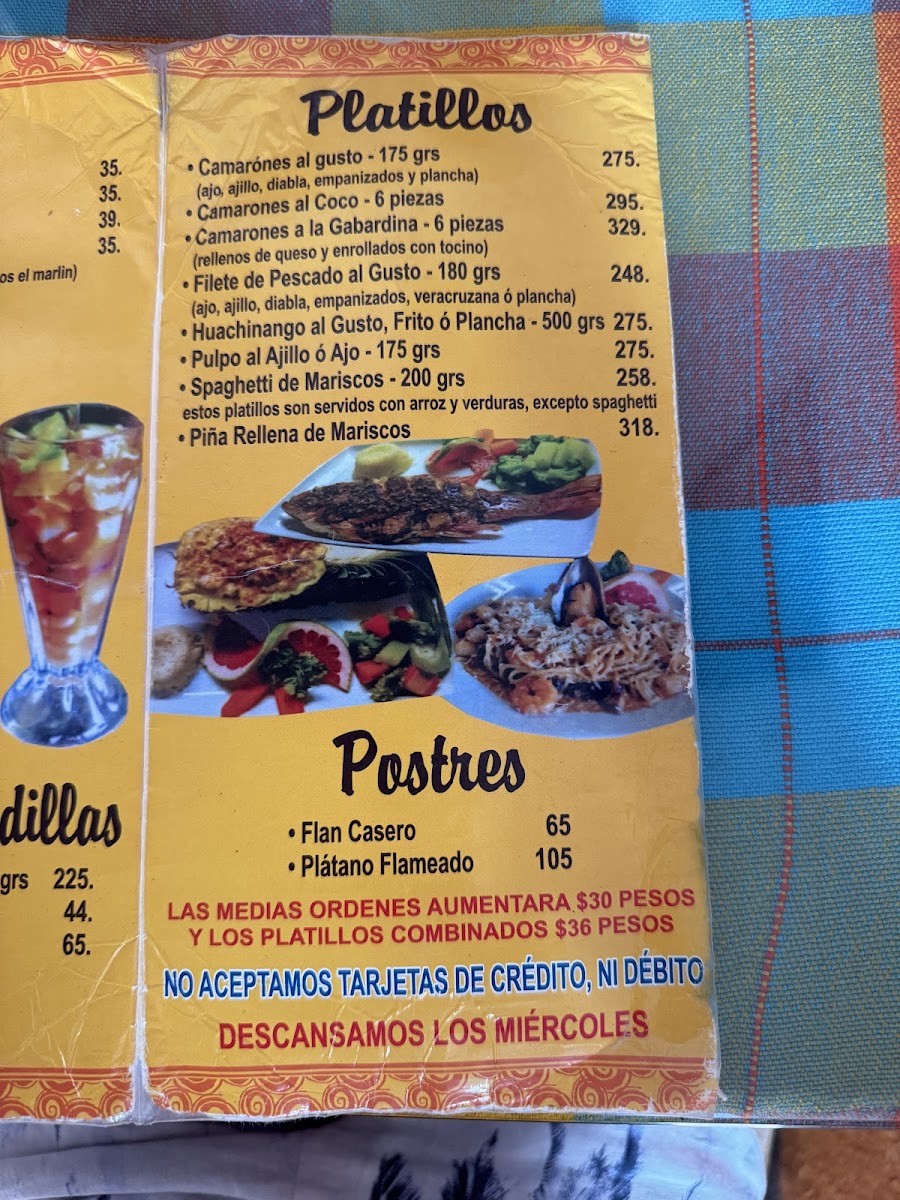 Mariscos el Guero Photo Menu 8