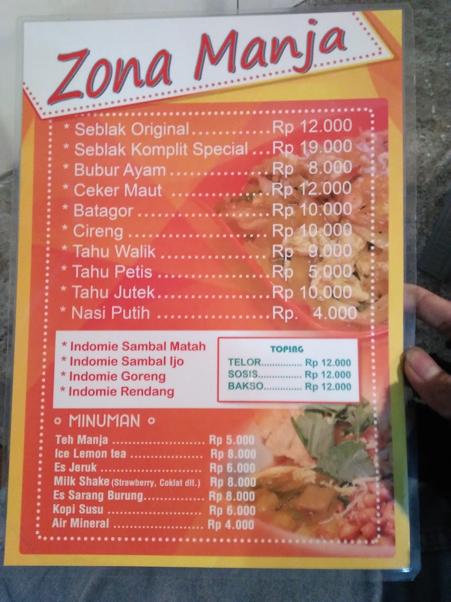 Seblak Zona Manja Photo Menu 6