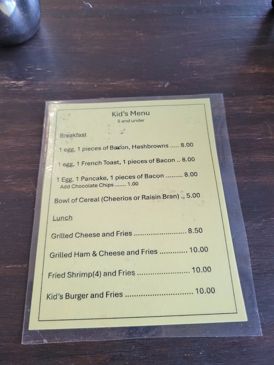 L.O. Cafe Photo Menu 5
