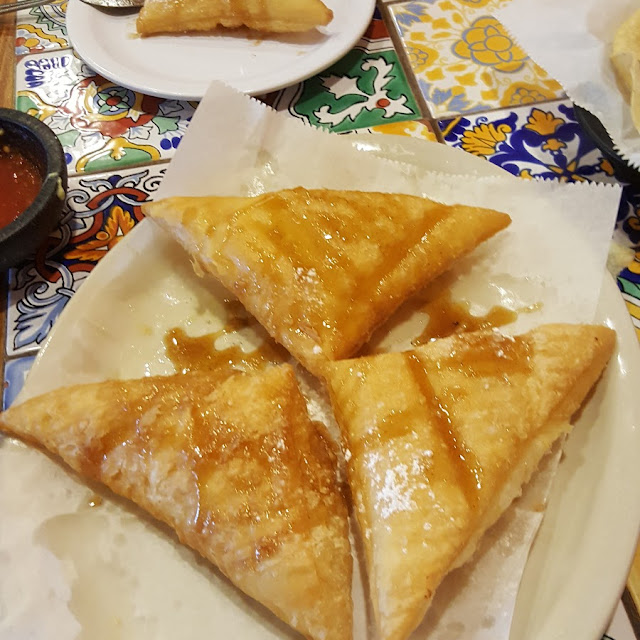 Sopapilla's with Bourbon Sauce