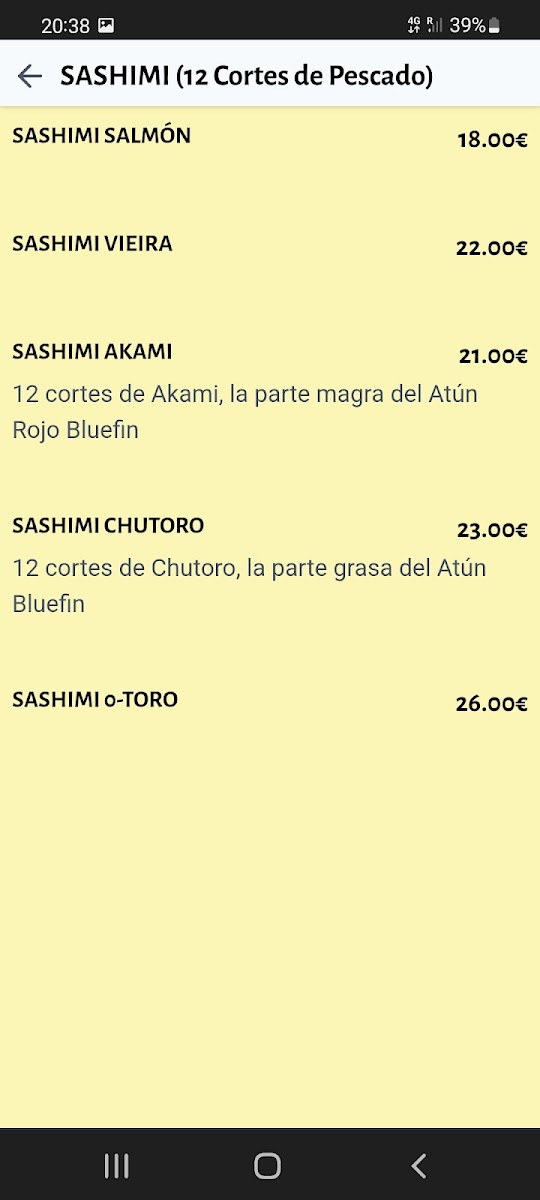 Doki Doki | Restaurante Japonés Barrio Salamanca Photo Menu 5