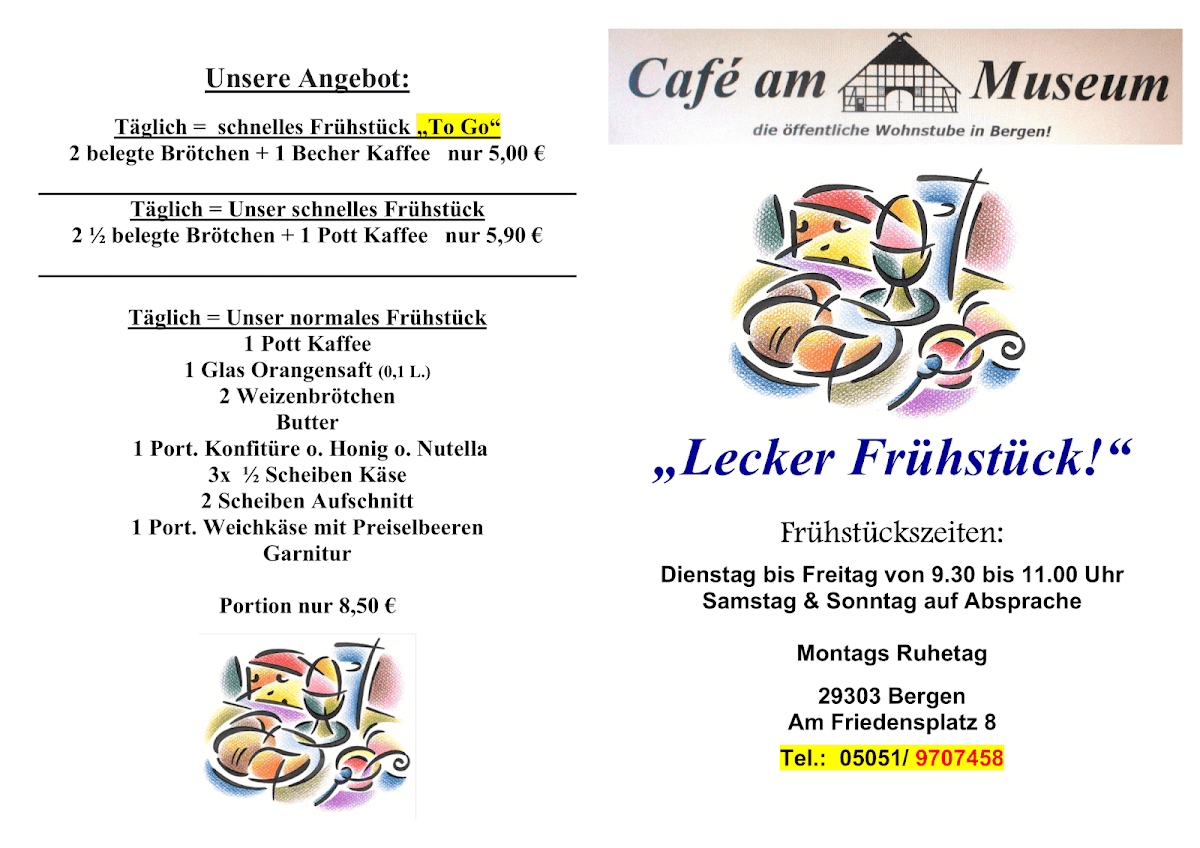 Café 'Am Museum' Photo Menu 10
