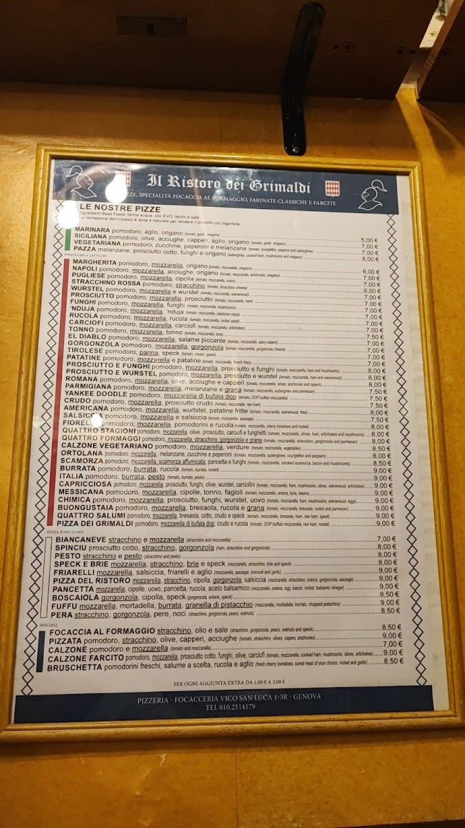 Il Ristoro dei Grimaldi Photo Menu 10
