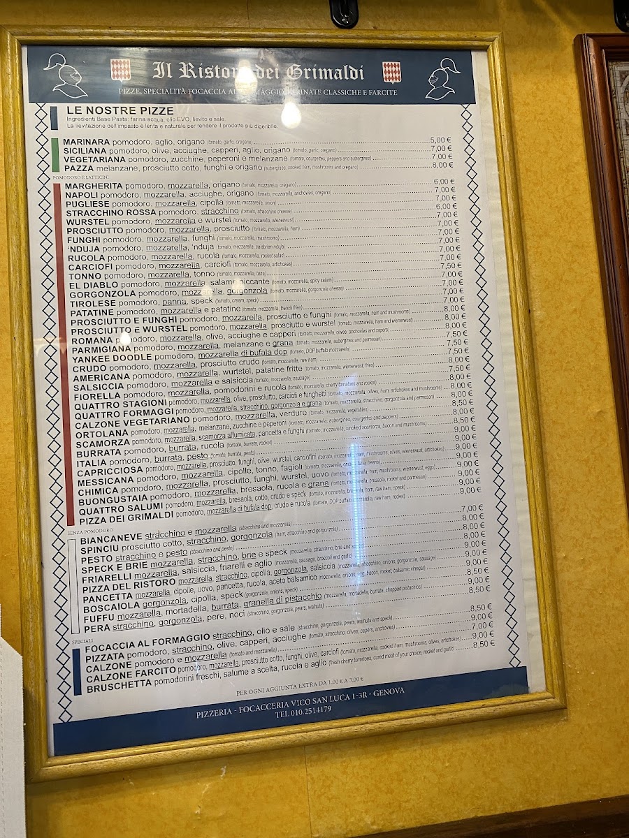 Il Ristoro dei Grimaldi Photo Menu 2