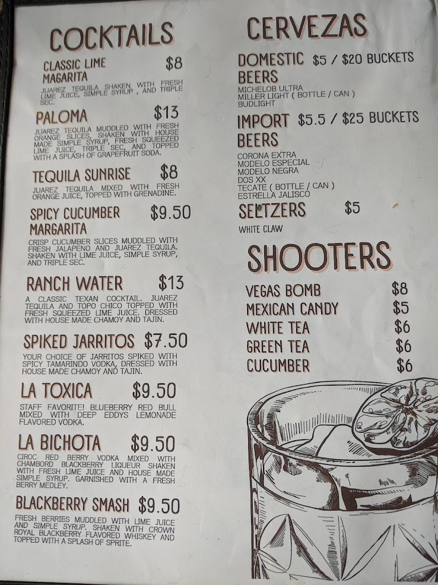 Taco City y Mas Photo Menu 5
