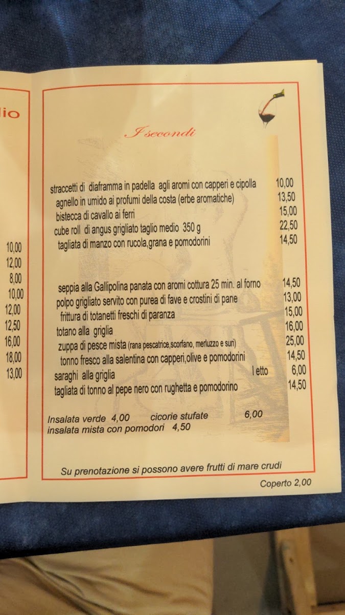 Lu Spilu Ostaria dal 2008 Photo Menu 3