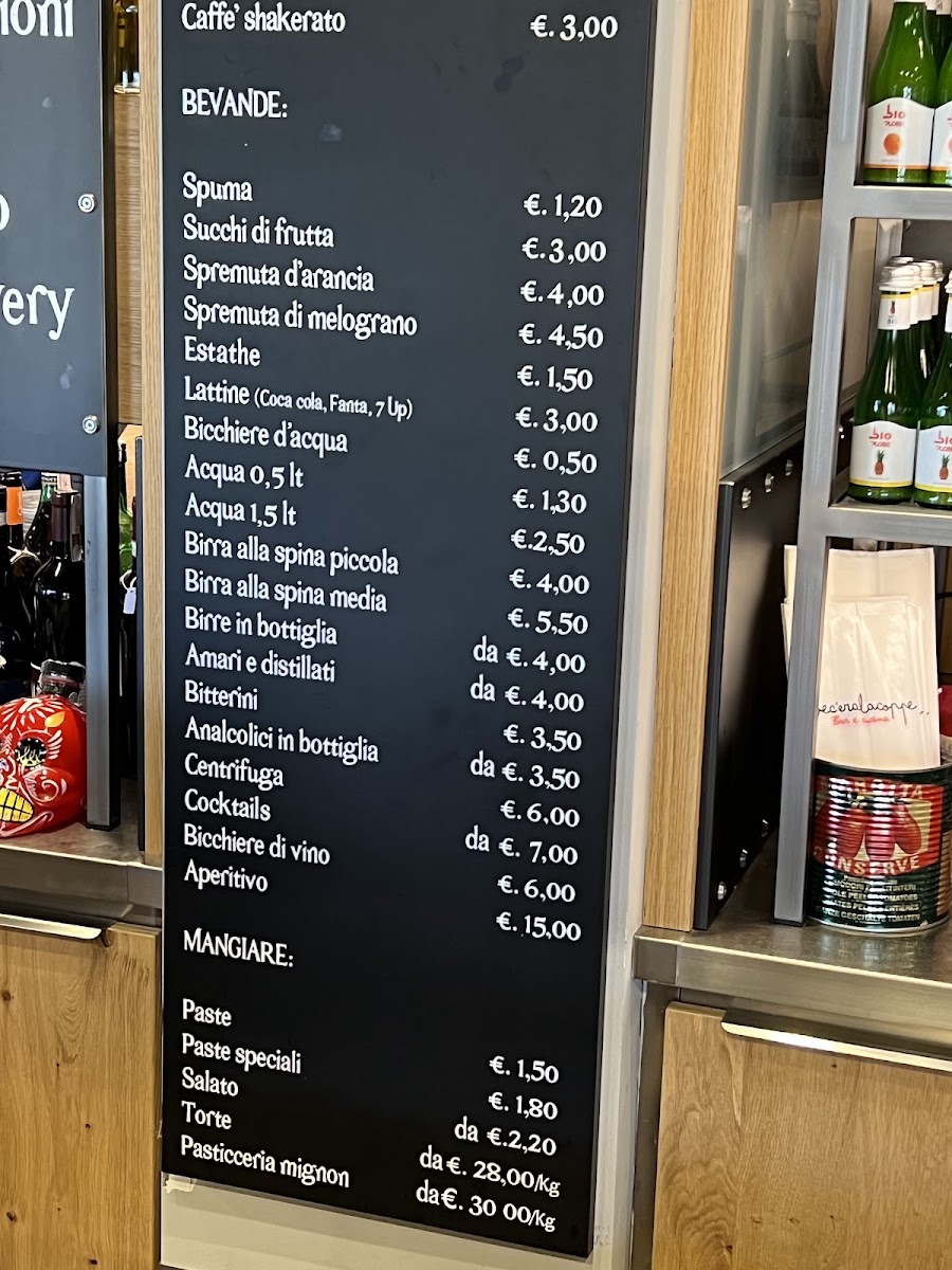 Dovec'eralacoppe - Bar e Cucina Photo Menu 2