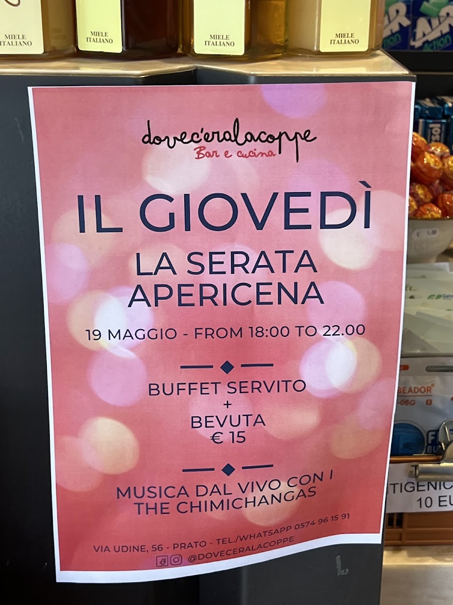 Dovec'eralacoppe - Bar e Cucina Photo Menu 4