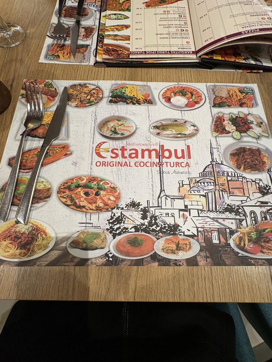istanbul doner kebab Photo Menu 10