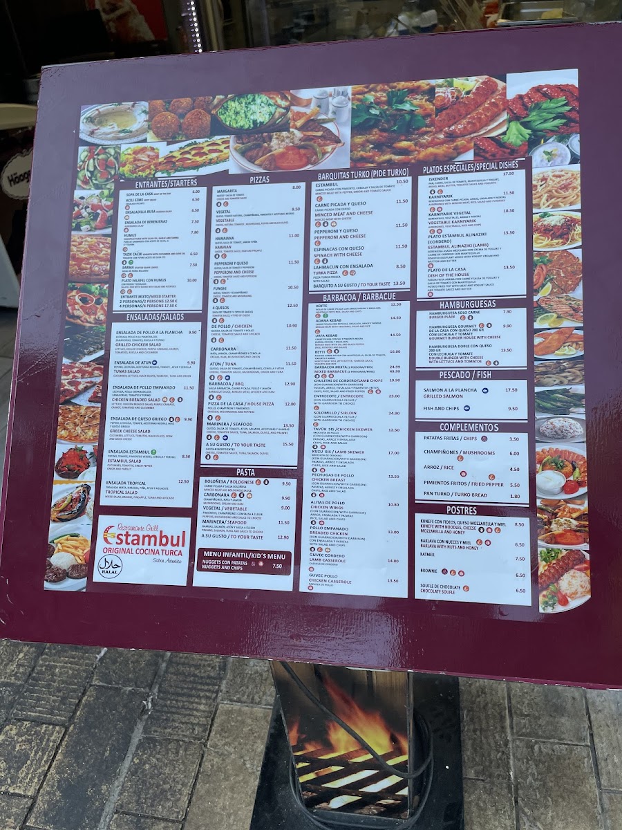istanbul doner kebab Photo Menu 5