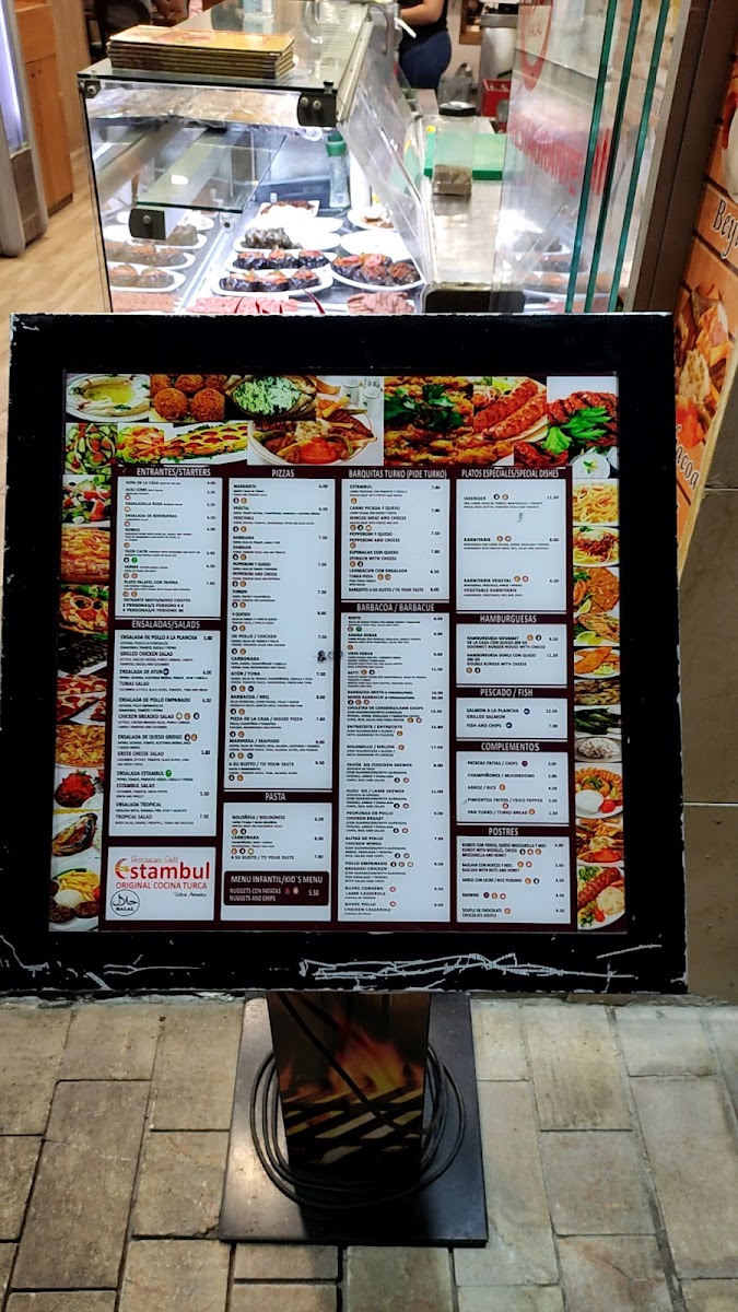 istanbul doner kebab Photo Menu 7