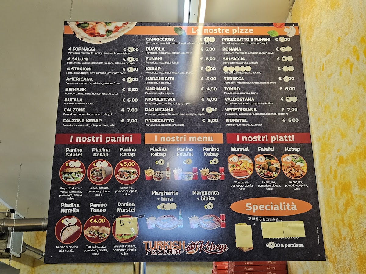 TURKISH KEBAB Photo Menu 1