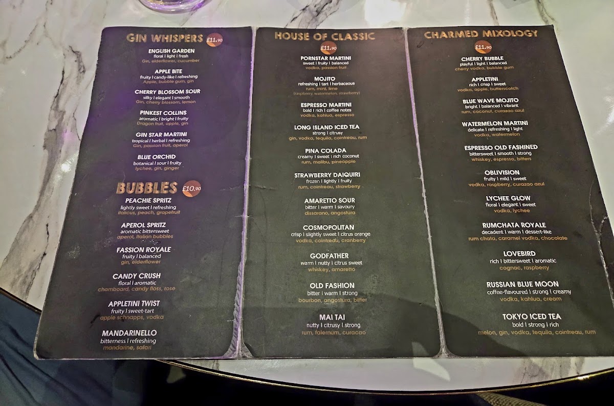 Medusa Restaurant Photo Menu 1