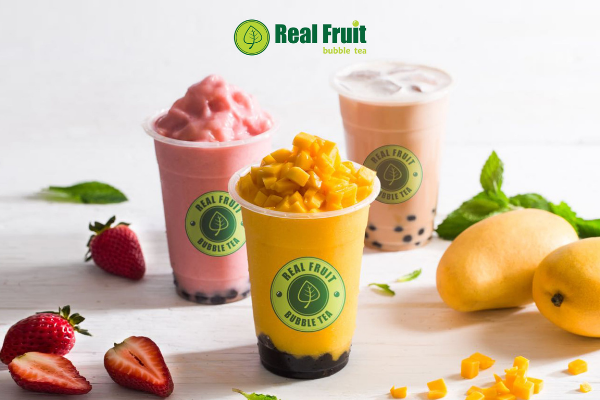 Real Fruit Bubble Tea Photo 2