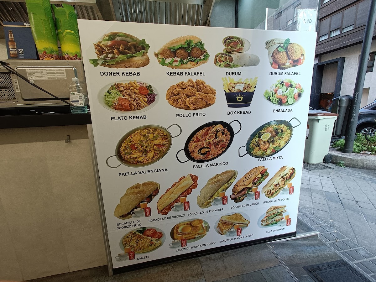 Folks Restaurant Bar: doner kebab & paella Photo Menu 6