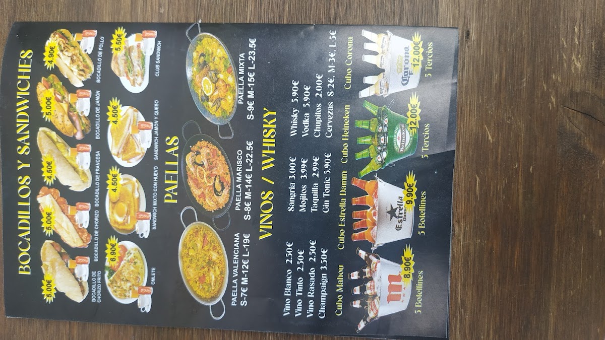 Folks Restaurant Bar: doner kebab & paella Photo Menu 9