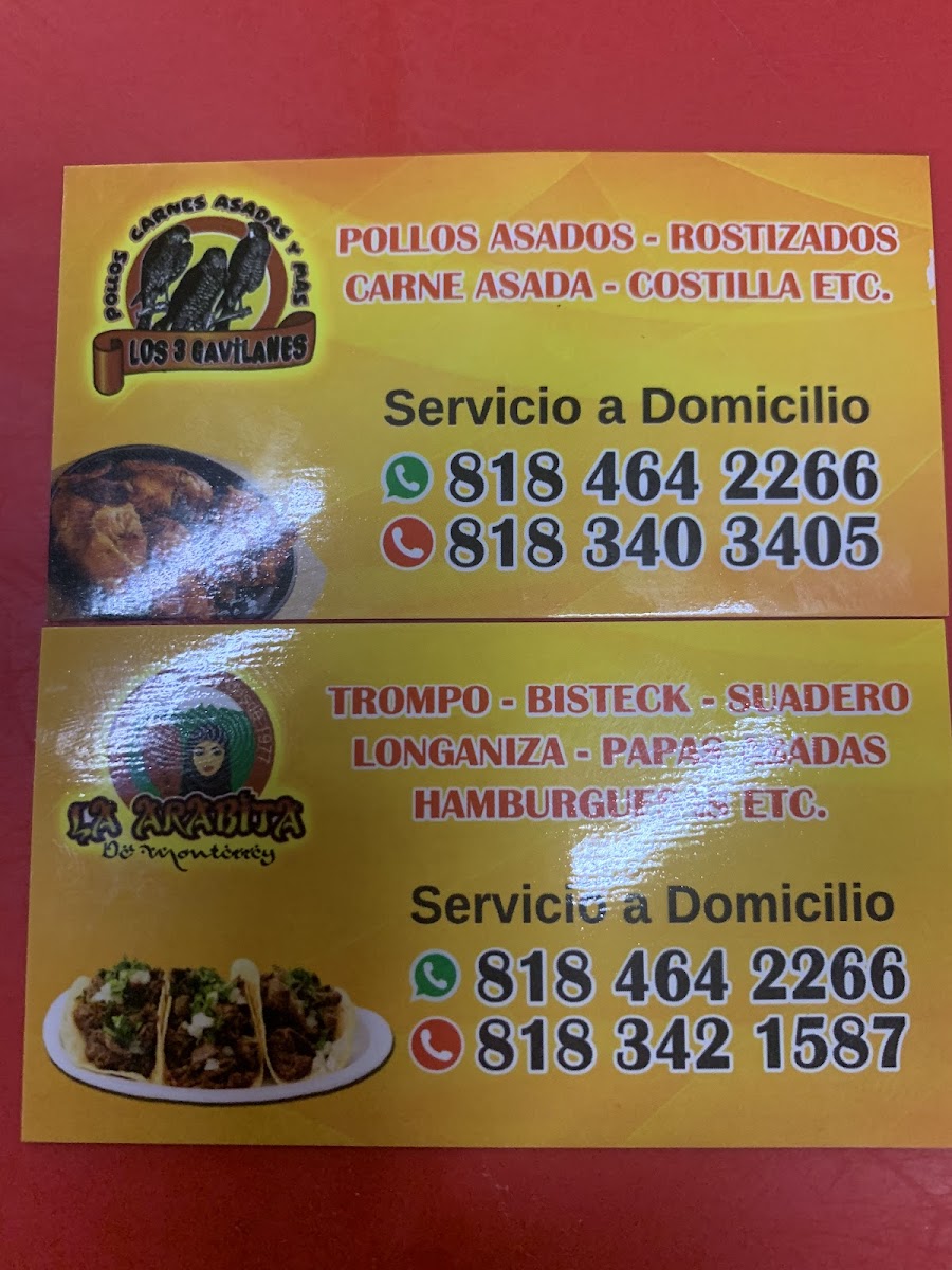 Taquería la Arabita Photo Menu 4