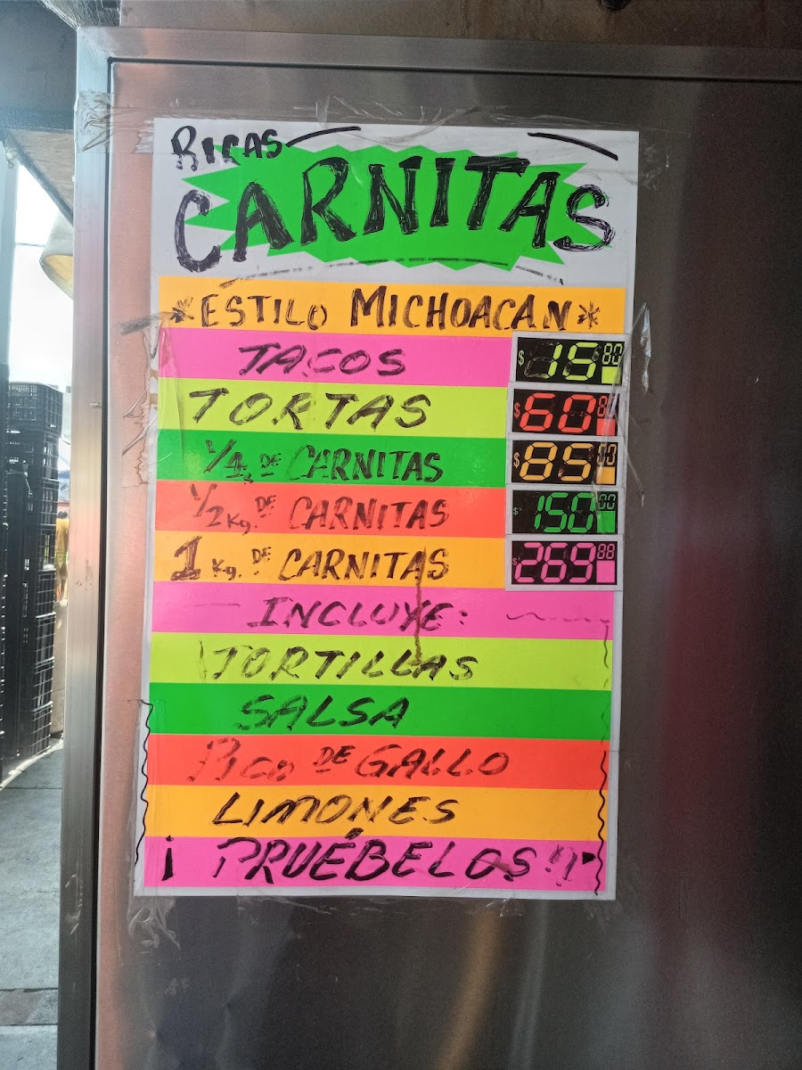 Taquería la Arabita Photo Menu 6