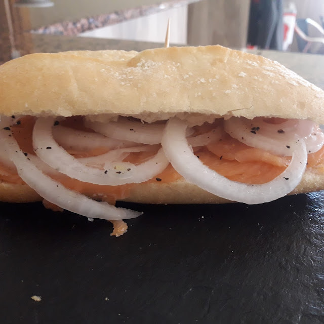 Bocata de Salmón