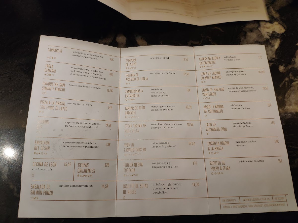 La Central Gastro Photo Menu 3