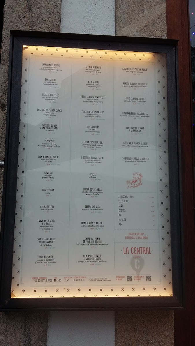 La Central Gastro Photo Menu 9
