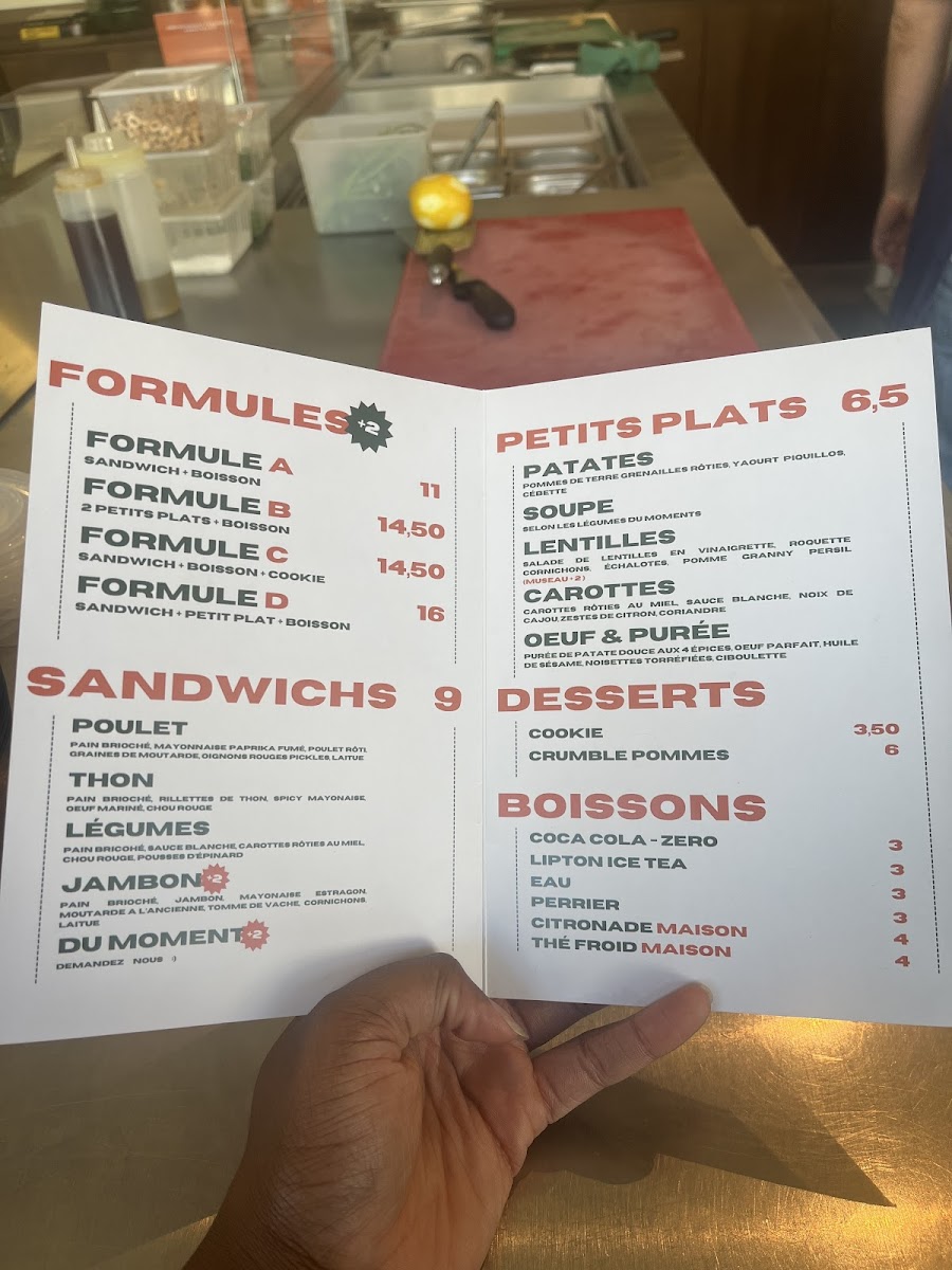 DÉLIT. Photo Menu 1