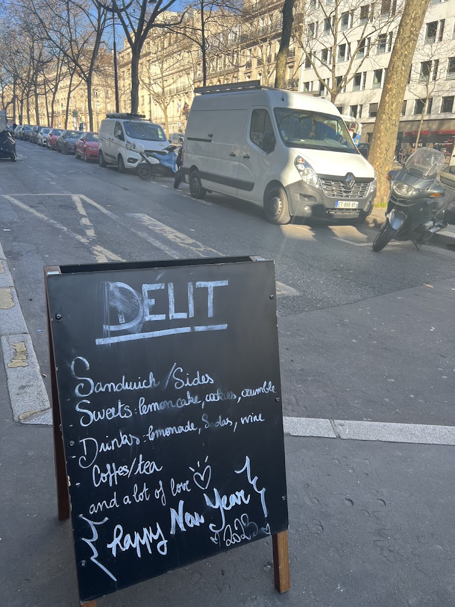 DÉLIT. Photo Menu 10