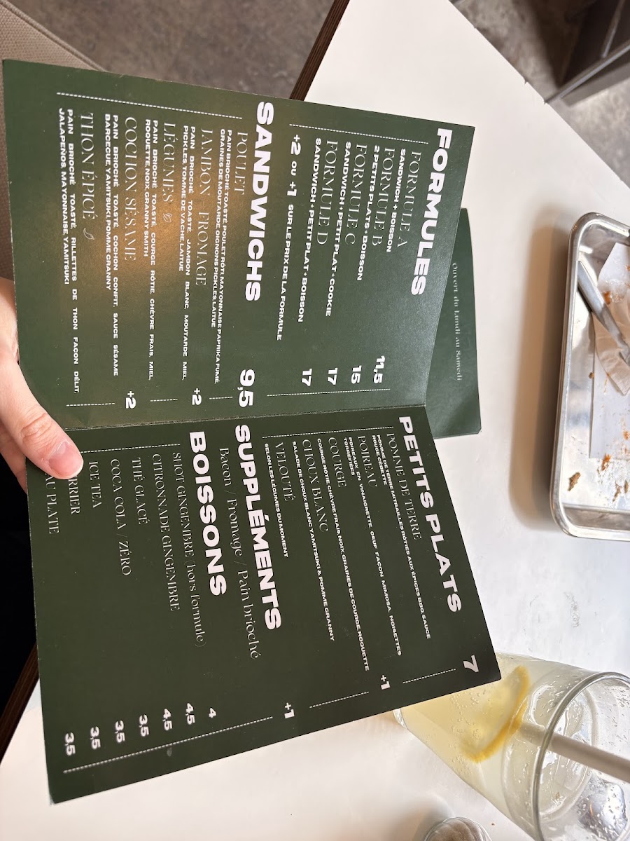 DÉLIT. Photo Menu 6