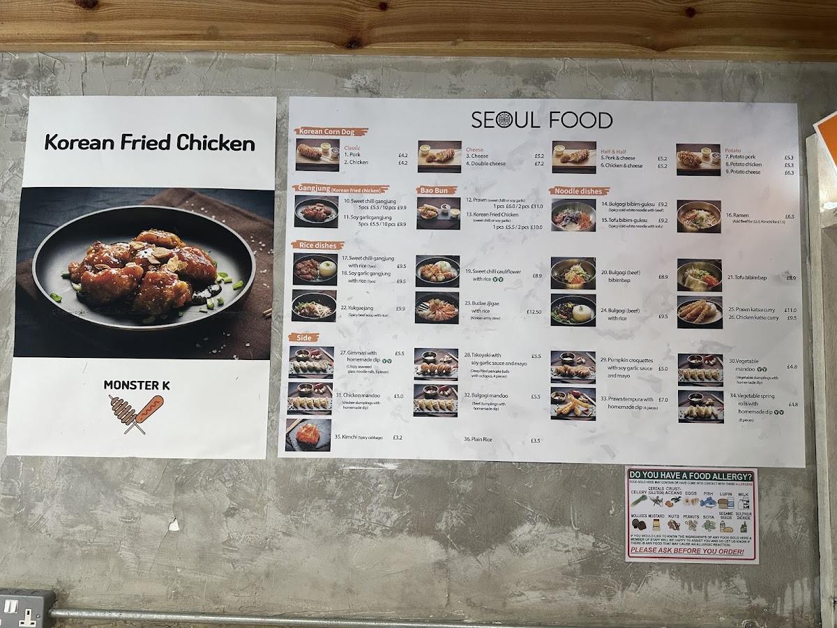 Seoul Food Photo Menu 10