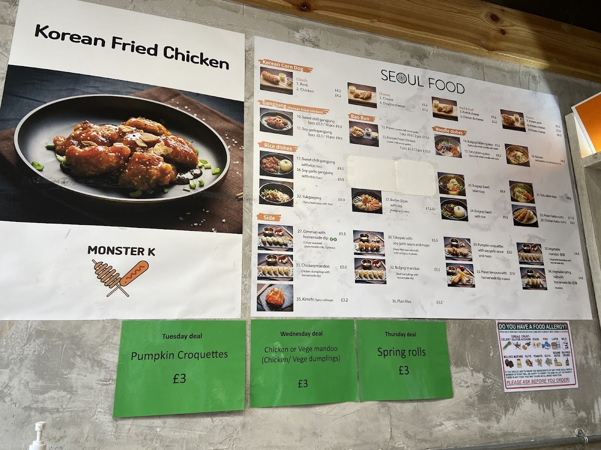 Seoul Food Photo Menu 5