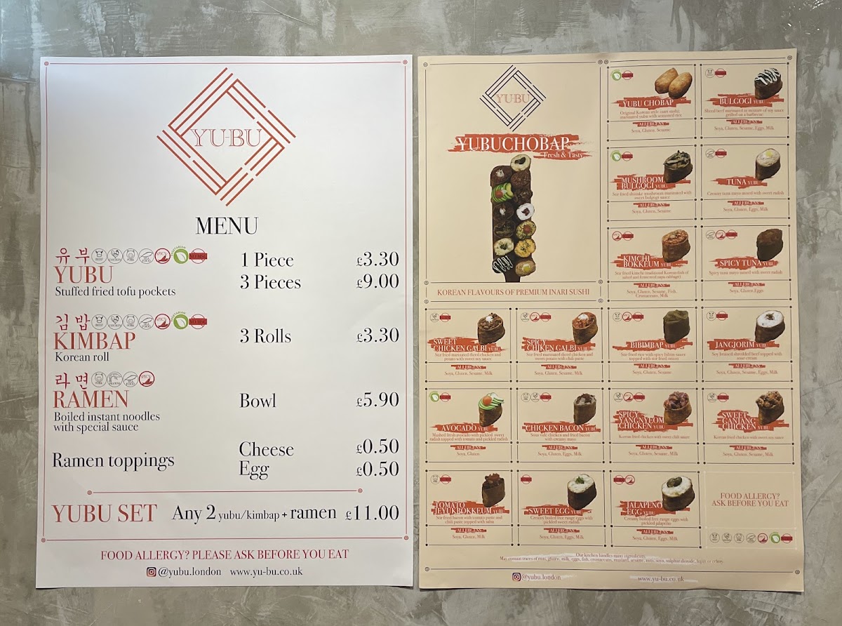 Seoul Food Photo Menu 8