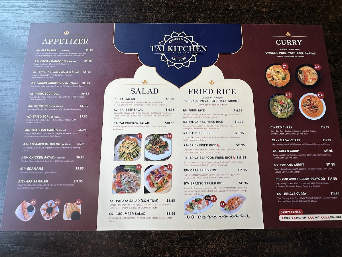 Tai kitchen Photo Menu 6