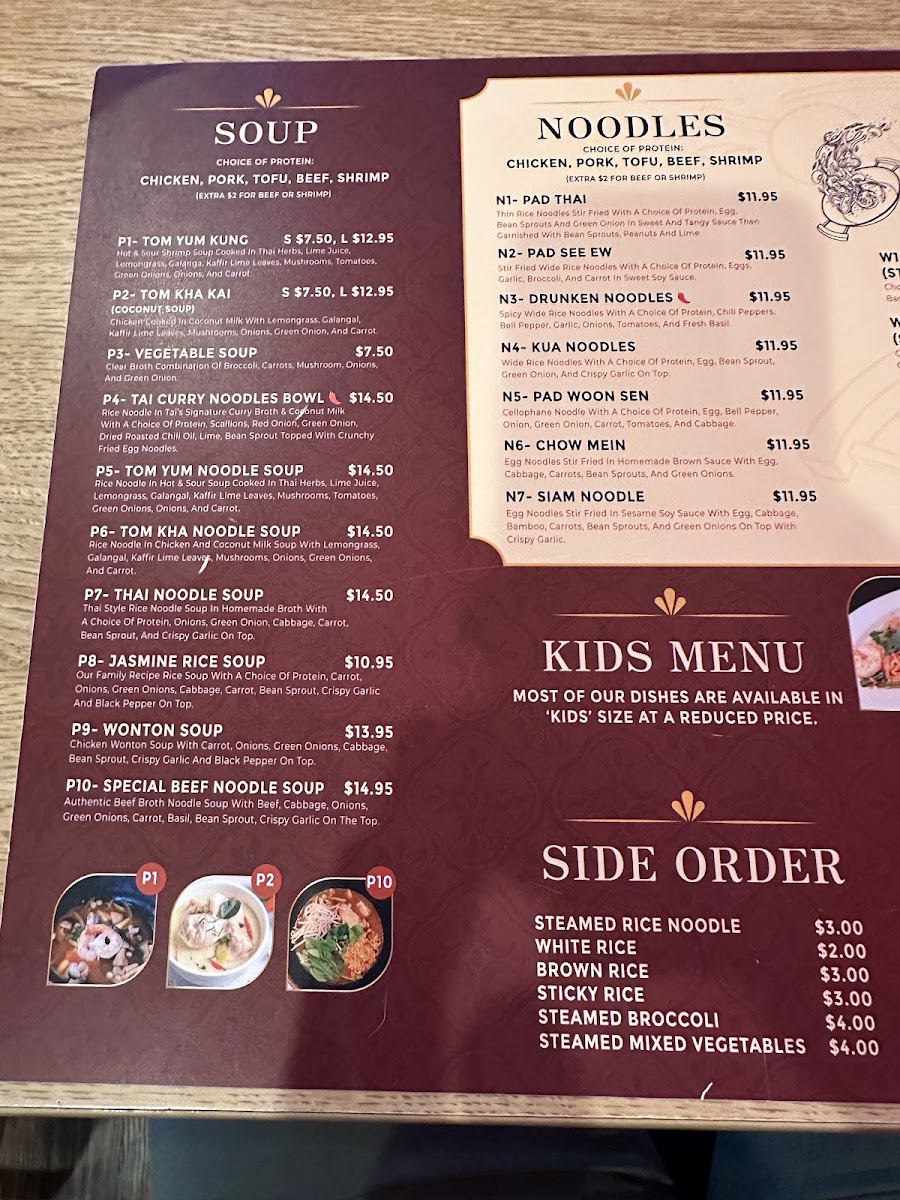 Tai kitchen Photo Menu 7