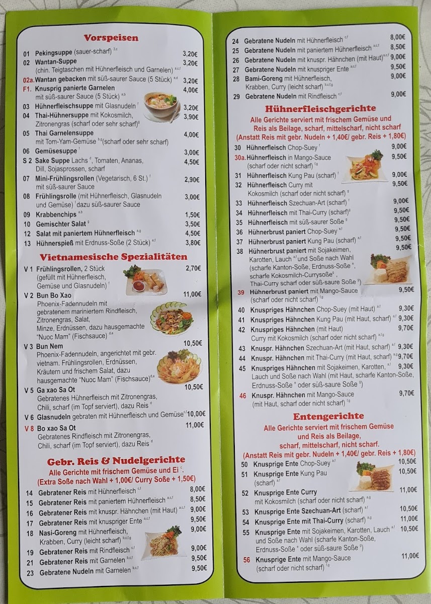 Asia Wok Sushi Photo Menu 2
