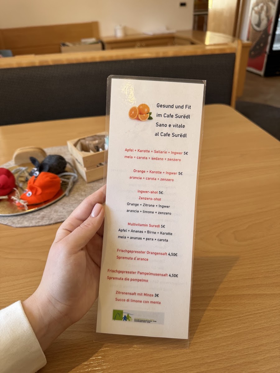 Cafe Surëdl Photo Menu 2