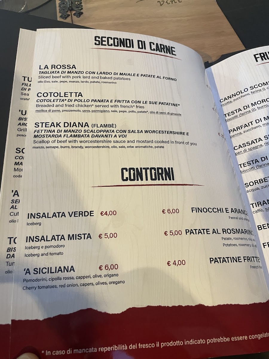Trattoria da Salvatore Photo Menu 3