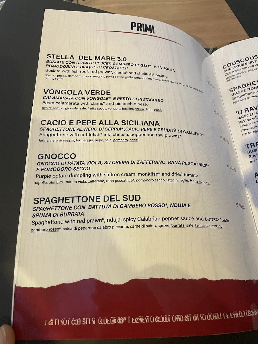 Trattoria da Salvatore Photo Menu 4