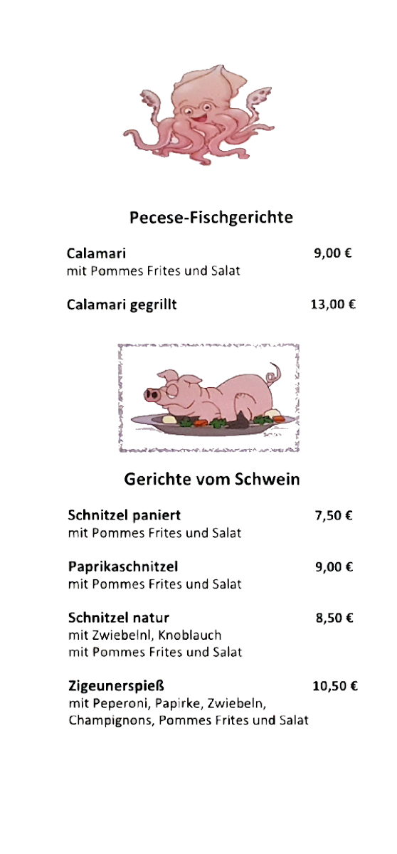 Pizzeria Kegelstube Photo Menu 3