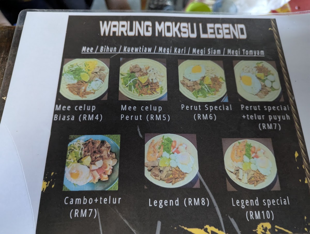 Warung Mok Su Mee Celup Legend Photo Menu 1