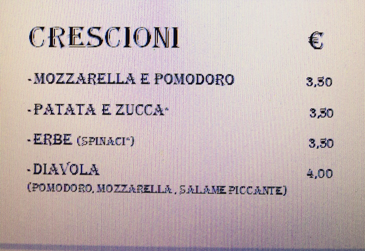 Piadineria Le Loverie Photo Menu 6